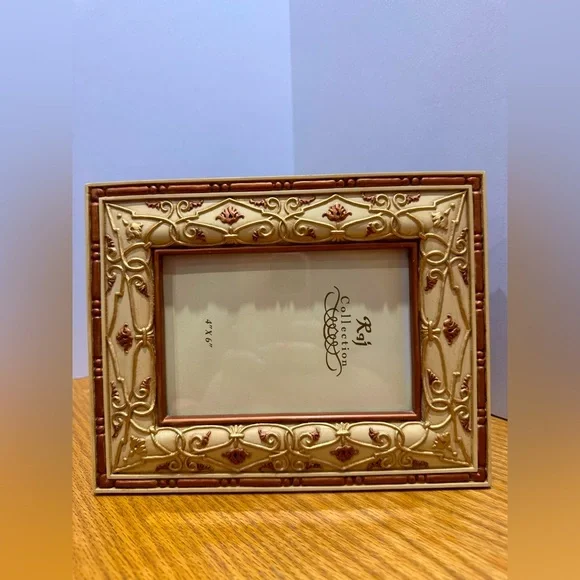 Vintage Gold and Brown Decorative Frame cottage core fraiserbane Tuscan - Picture 1 of 5